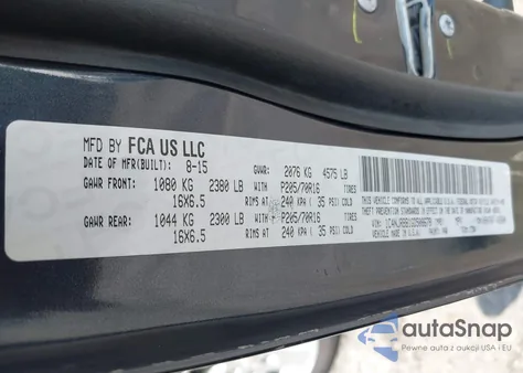 2016 Jeep Patriot Sport из США, поврежденный, VIN 1C4NJRBB1GD508678